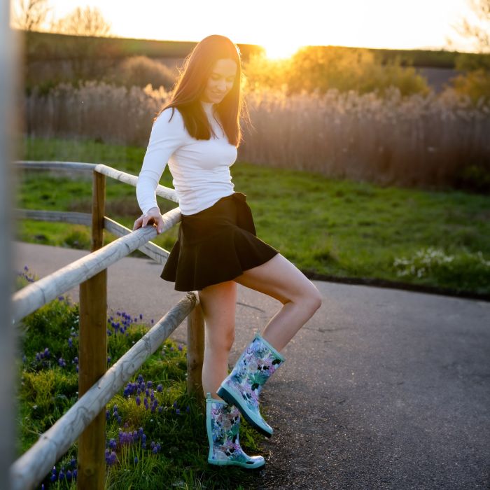 Beck Shoes Modischer Damen Gummistiefel Trendig und schick!