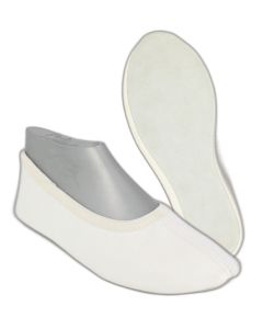 Schläppchen Echt-Leder, Ledersohle