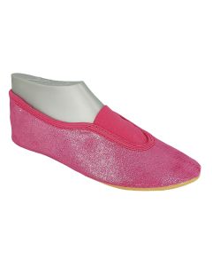 Schläppchen Chic mit Ristgummi, Glanzsatin