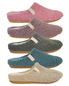 Damen Pantoffel Jule
im Teddy-Look