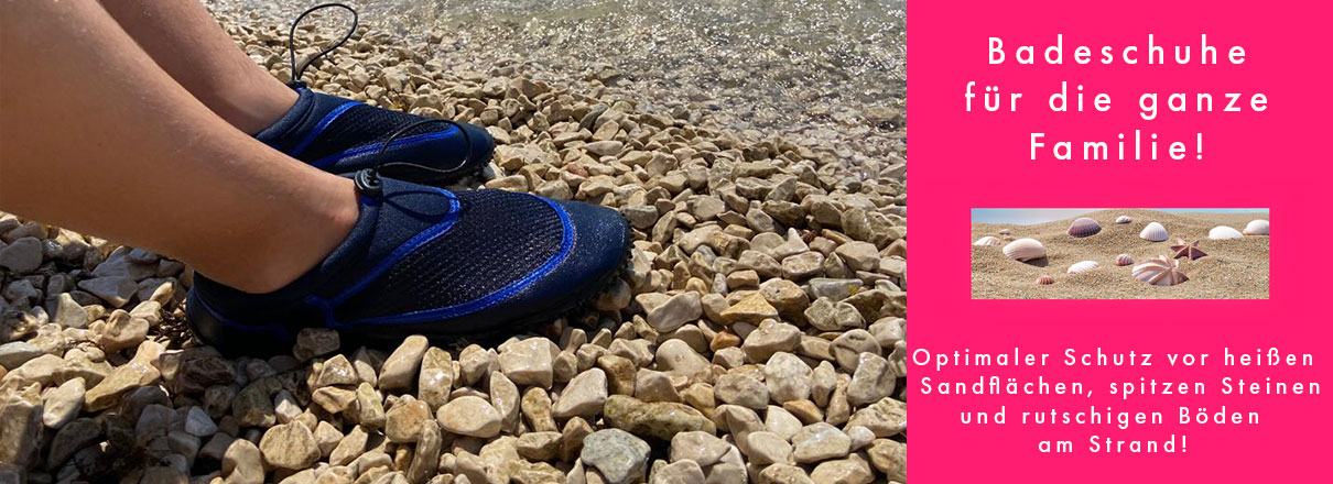 Badeschuhe entdecken